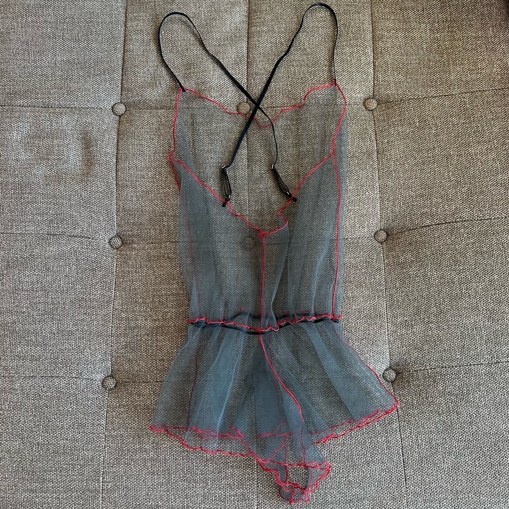 Naked Letters Lingerie Bodysuit